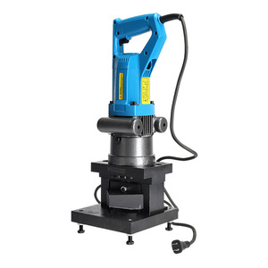 เครื่องตัดเหล็ก JP-60-4มุมเครื่องตัด Arc chamfer มุมไฟฟ้าเครื่องแปรรูปเหล็ก4-in-1 - Product Image 3