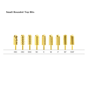 5.35mm Small Barrel Rounded Top Carbide Nail <b>Drill</b> <b>Bit</b> Rotary Burr for Electric Manicure File - Product Image 5