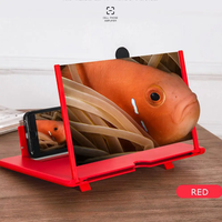Support de Téléphone Portable Réglable, Loupe d'Écran 10 Pouces Vidéo 3D HD, Projecteur Amplificateur d'Écran, Vente Chaude