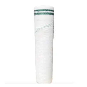 Envoltura de red de balas de heno/ensilaje redondo de embalaje blanco agrícola de polietileno de fabricante para Australia