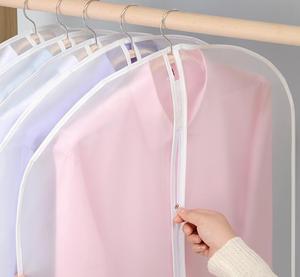 Clear Sacchetti di Indumento di Copertura del Vestito per la Memorizzazione Di 40/50 pollici Appeso Vestito di Vestito Della Copertura del Sacchetto con la Chiusura Lampo per il Vestito, Cappotto - Product Image 5