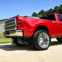Ruedas Forjadas Dobles de 20, 22, 24 y 26 Pulgadas, 8x200, 8x180, 8x170 para Ford F350, F450, Ram 3500, Chevy Silverado 3500HD, Todoterreno, GMC