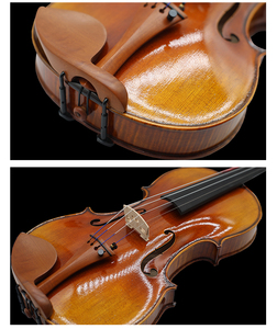 ไวโอลิน CHENTUO CT4.1 คุณภาพสูง ทำจากไม้เมเปิลแข็งด้านหลัง/ด้านข้าง ไม้สปรูซด้านบน  ฟิงเกอร์บอร์ดไม้มะเกลือดำ ผลิตในประเทศจีน (เหลียวหนิง) พร้อมคันชัก - Product Image 6