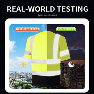 欧美男士直喷制服ANSI 2级EN ISO 2级高能见度舒适反光安全服 - Product Image 4