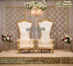 Décorations de mariage asiatiques scintillantes, style contemporain, taille personnalisée, USA, Royaume-Uni, scène de mariage moderne et élégante, murs arrière à bougies - Product Image 6