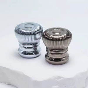 Nuevo Diseño MUB, Botella de Perfume de Vidrio Transparente de 50 ml con Forma de Bola y Cuello Prensado, con Tapa de Zinc de Lujo - Product Image 6