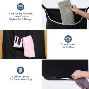 Organizador de Ropa Plegable de 6 Estantes, Organizador de Armario, Organizador de Ropa Colgante, Bolsa de Almacenamiento para Colgar Detrás de las Puertas - Product Image 6