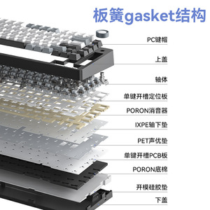 ViewSonic KC75 Custom Mechanical <b>Keyboard</b> 80% Size Wireless Tri-Mode Gaming Office Use - Product Image 2