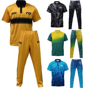 PURE Custom Sublimation Cricket Jersey Sets Hombres Polo Cricket Deportes Uniforme Adulto Personalizado Equipo Nombre Cricket Uniforme Jersey Traje - Product Image 1