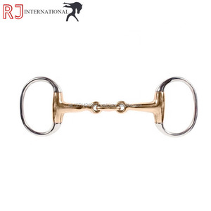 Mors Eggbutt en acier inoxydable avec joint en cuivre durable, logo personnalisé, équipement d'équitation - Product Image 1