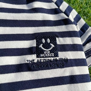 Camiseta de Algodón a Rayas para Perro, Linda y Cómoda, Ropa de Verano para Mascotas, Conjunto a Juego para Perros y Dueños - Product Image 5