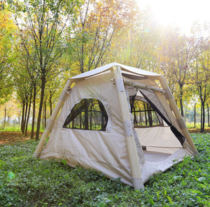 Tente de camping gonflable portable AB Manufacturing, 4,84 mètres carrés, en tissu Oxford, tente gonflable 001, tente de camping, portable - Product Image 2