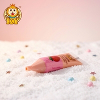 Fabricant Vente en gros Mini Squeeze Chocolat doux Dentifrice Saveur Fraise Liquide Confiture Bonbons Biscuit Mini Squeeze