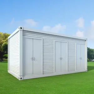 Quick Assemble Modular Flat Pack Container Home 20ft Detachable Container Home Prefab House Container Dormitory Office Apartment