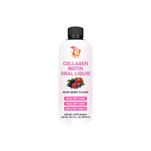 Líquido Oral de Colágeno y Biotina OEM ODM, Contiene Biotina con Proteína, Cabello Más Saludable y con Mayor Volumen, Líquido Oral de Colágeno - Product Image 1