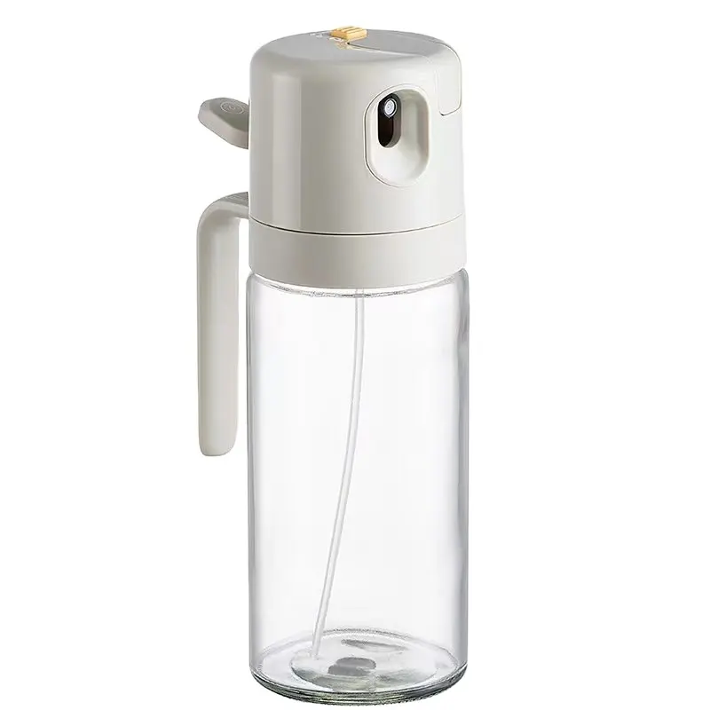 Hot Bán Phun Dầu Chai 550Ml Nhà Bếp Phun Thủy Tinh Chai BBQ Nấu Ăn 2 Trong 1 Dầu Dispenser Với Giá Thấp