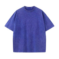 T-shirts décontractés pour hommes, jeunes et adultes, 100% coton, chemise en coton pour hommes, t-shirt pour hommes de luxe surdimensionné, poids lourd