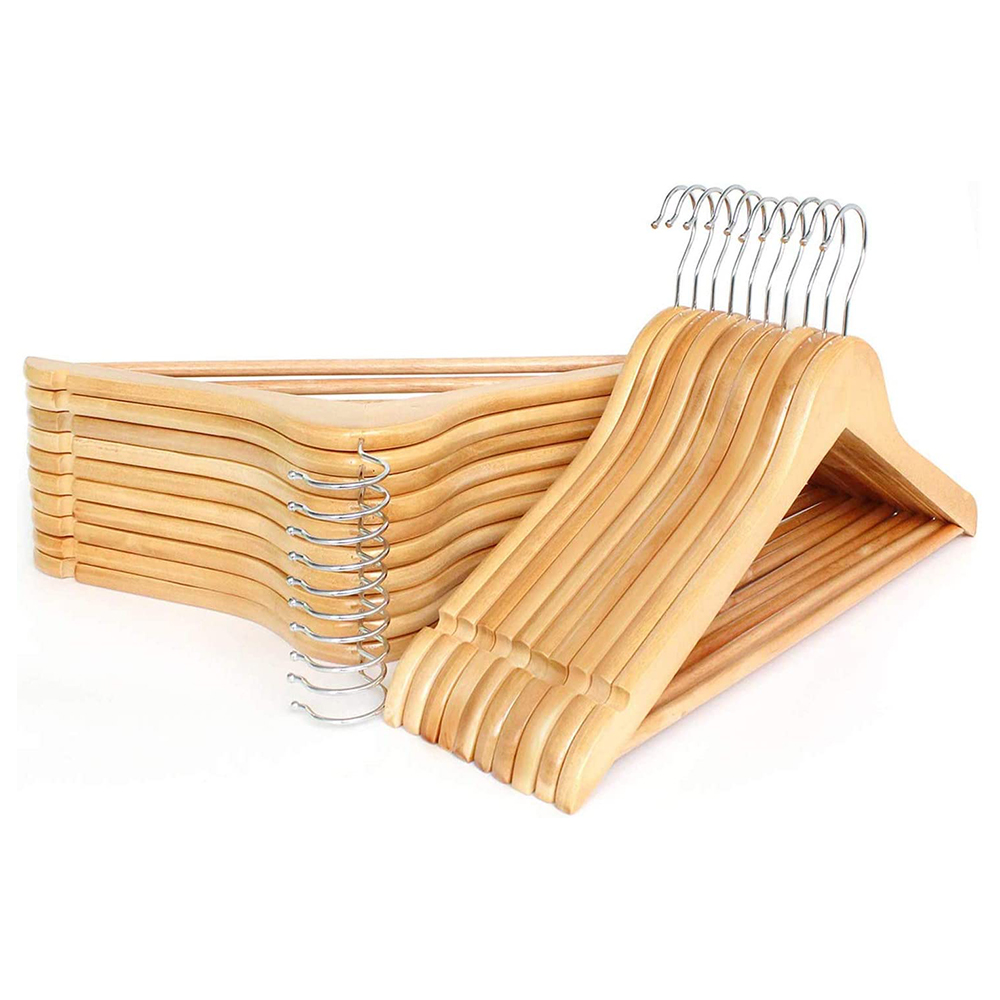 RTS, низкая цена, удобная в использовании деревянная вешалка для детской одежды