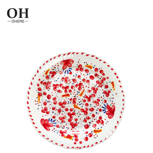 Juego <span class=keywords><strong>de</strong></span> <span class=keywords><strong>Vajilla</strong></span> <span class=keywords><strong>de</strong></span> <span class=keywords><strong>Porcelana</strong></span> <span class=keywords><strong>de</strong></span> Hueso <span class=keywords><strong>de</strong></span> <span class=keywords><strong>China</strong></span> con Platos Decorativos Florales Personalizados, Ecológicos y Vintage, 100 Piezas para Bodas y Hogar - Product Image 4