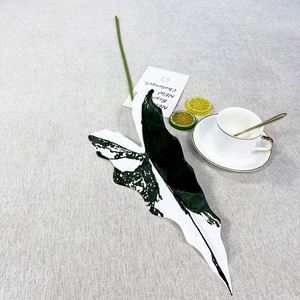 LO-585 Hojas Artificiales de Alocasia, Caladium y <span class=keywords><strong>Begonia</strong></span> al por Mayor, Tallo Único, Follaje Artificial para Decoración del Hogar y Jardín - Product Image 6