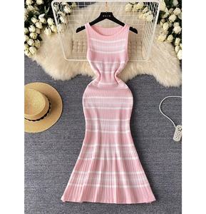 Элегантные вечерние платья лето новое трикотажное платье - Product Image 1