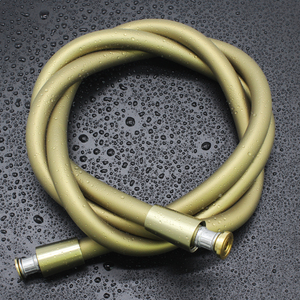 Newest Premium Light Gold Super Flexible <strong>Silicone</strong> <strong>Hose</strong> for Household and Hotel - Product Image 1