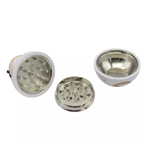 Yiwu JUJI-trituradora personalizada OEM de alta calidad, <span class=keywords><strong>Robot</strong></span> de tabaco <span class=keywords><strong>BB8</strong></span>, trituradora de hierbas, 3 Metal, Zinc, único, novedad - Product Image 5