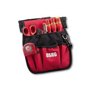 USAG - U00070038 Pochette à outils avec assortiment pour électriciens (7 pz) - EAN 8010239318823 SACS AVEC ENSEMBLES D'OUTILS - Product Image 1