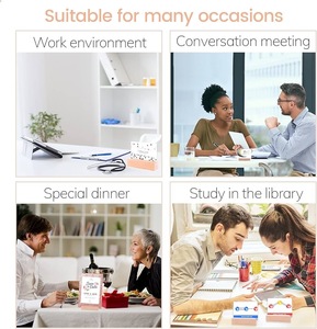 Tùy chỉnh hình ảnh hiển thị móc áo đứng DIY gỗ cơ sở kinh doanh Bảng <span class=keywords><strong>menu</strong></span> chủ thẻ cho bưu thiếp đám cưới Nhà Bên văn phòng bàn - Product Image 5