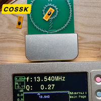 Mini autocollant intelligent pour ongles, micro-carte RFID étanche, programmable, étiquette NFC pour contrôle d'accès, capacité de mémoire NFC213, ISO 13.56MHz