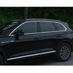 Garnitures de fenêtre de voiture en acier inoxydable décoration pour volkswagen vw <span class=keywords><strong>touareg</strong></span> 2019 2020 2021 <span class=keywords><strong>2022</strong></span> 2023 2024 accessoires kit de style automatique - Product Image 2