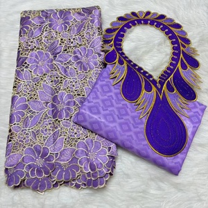 2.5 Yards <span class=keywords><strong>Bazin</strong></span> français dentelle coton tissu pour chemises de mariage dames robes plaine <span class=keywords><strong>Bazin</strong></span> chaussures facile garçons filles costumes sacs - Product Image 1