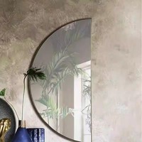 Miroir de toilette arqué vintage moderne, miroir de sol surdimensionné de style français, anthropologie