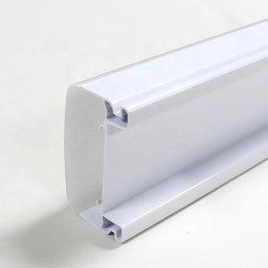 Bán Hot rõ ràng Polycarbonate LED Đèn bìa nhựa trong suốt ánh sáng khuếch tán ống cho LED Strip chiếu sáng tùy chỉnh Frosted Bìa - Product Image 2