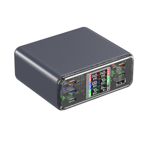 Station de charge USB C PD GAN 360W 6 ports pour plusieurs appareils 140W 100W PD3.1,3.0 <span class=keywords><strong>Chargeur</strong></span> pour <span class=keywords><strong>Kindle</strong></span>, téléphone, tablette, ordinateur portable - Product Image 6