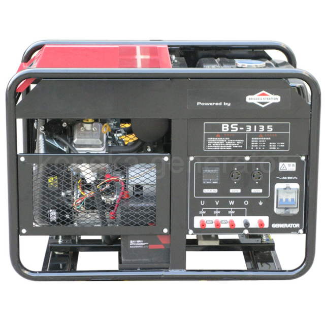 230V 400V 50HZ Single Phase Three Phase Air Cooled 10kva Gasoline Generator 10KW 12KVA