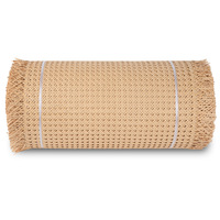 Tapis de tissage en rotin synthétique protégé contre les UV tapis de revêtement mural en rotin artificiel pour meubles de plafond