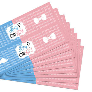 Étiquettes autocollantes <span class=keywords><strong>personnalisées</strong></span> pour bouteilles de boissons en plastique, écologiques, durables, imperméables, de forme oblongue, pour baby shower, mariages - Product Image 4