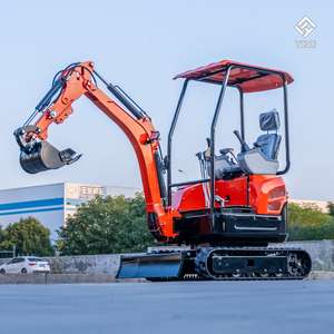 Mini-excavatrice à long bras avec livraison gratuite pour des travaux de creusement et de dragage plus profonds, idéale pour le nettoyage des étangs et les travaux sur les pentes, certifiée CE EPA - Product Image 3