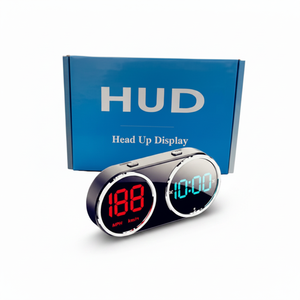 Pantalla frontal HUD, velocímetro digital, reloj con brújula en tiempo real, accesorio electrónico para automóvil, para todos los vehículos - Product Image 2