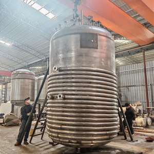 Stainless Steel tank with Side Mixing Stirred tank Reactor 6000 l Glue Hot Melt for Books Making Machine - Product Image 6