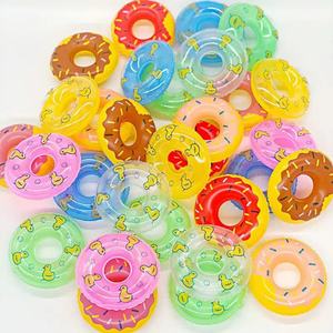 Juguete Inflable, Mini Flotador, Vinilo, Apto para Apretar y Morder, Accesorios para Flotadores, Flotador Pequeño de PVC con Diseño de Helado - Product Image 2