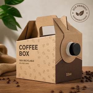 32oz 64oz 96oz 128oz 160oz BIB Bag in Box With Valve for Takeaway Hot Coffee Tea Liquid <b>Dispenser</b> Packaging - Product Image 1