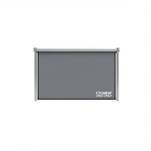 Tenda Laterale Retrattile Ctoneat 31.5x118.1 Pollici, Struttura in Alluminio Manuale, Riparo Esterno Stile Moderno - Product Image 1