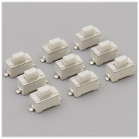 Interrupteur Tactile 3*6mm à 2 Broches SMD, Mini Bouton Poussoir à Activation Supérieure, Interrupteur Tactile à Montage en Surface pour Électronique Grand Public