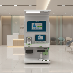 Huasheng Medical Ai telemedicine Smart All In One การตรวจสุขภาพ HS-S500ตู้ตรวจสุขภาพ - Product Image 2