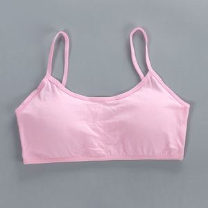 Ragazze reggiseno senza soluzione di continuità canotta per ragazze per bambini abbigliamento ragazza canotta di cotone per bambini canottiere biancheria intima per adolescenti - Product Image 2