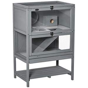 Hamster <span class=keywords><strong>Chinchilla</strong></span> Cage Hutch <span class=keywords><strong>Maison</strong></span> de hamster en <span class=keywords><strong>bois</strong></span> massif Chilochilo Personnaliser DIY Plusieurs tailles <span class=keywords><strong>Maison</strong></span> en <span class=keywords><strong>bois</strong></span> naturel pour animaux de compagnie 1 CTN/PCS - Product Image 2