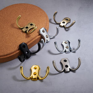 AKADA topi dapur kamar mandi mantel sekrup gantung pakaian tugas berat dinding dipasang kait - Product Image 3