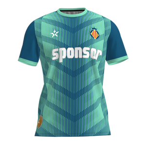 맞춤형 어린이 남자 축구 저지 폴리에스터 패브릭 훈련 축구 유니폼 로고 자동화 절단 기술 브라질 영감 - Product Image 1